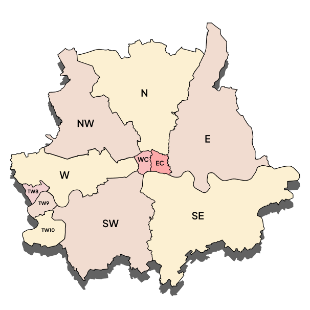 Areas We Cover